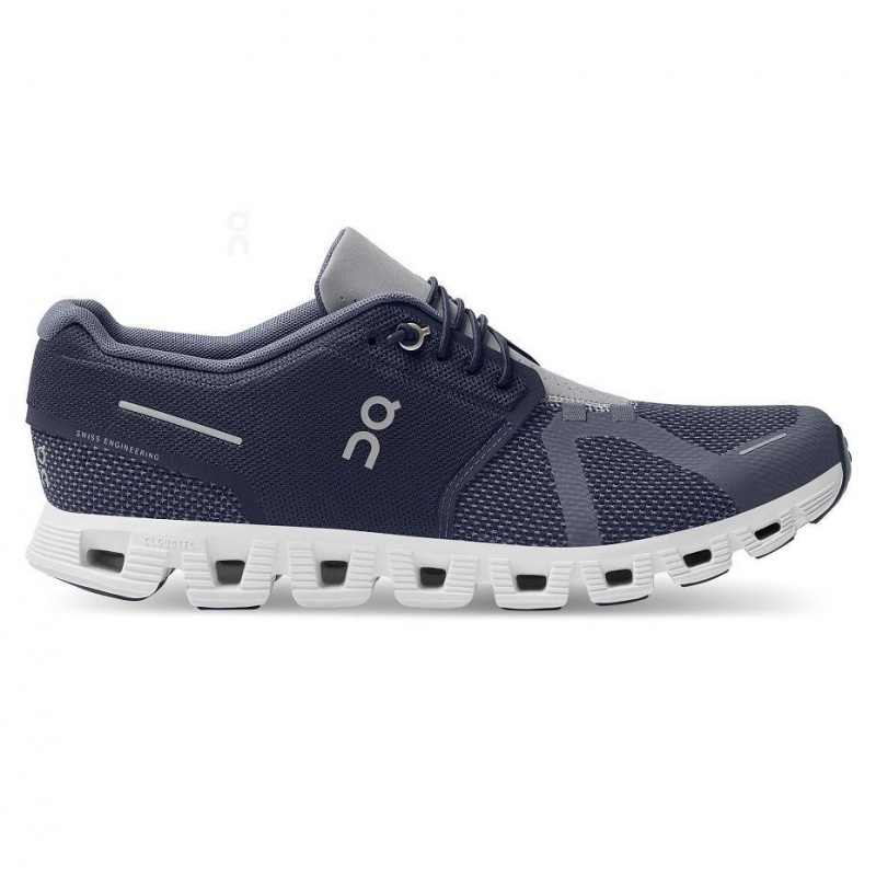 Navy On Cloud 5 Combo Men\'s Sneakers | USA_ON8375