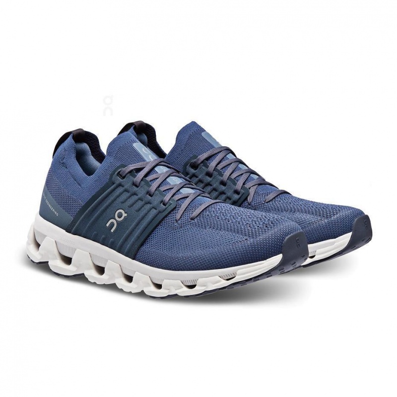 Navy On Cloudswift 3 Men's Road Running Shoes | USA_ON9051