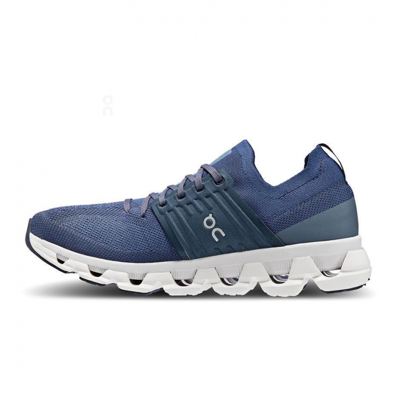 Navy On Cloudswift 3 Men's Road Running Shoes | USA_ON9051