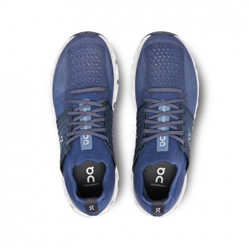 Navy On Cloudswift 3 Men's Road Running Shoes | USA_ON9051