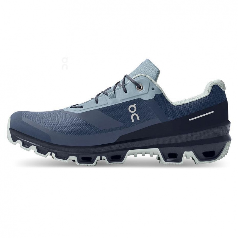 Navy On Cloudventure Waterproof Men's Trail Running Shoes | USA_ON8930