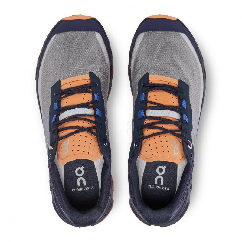 Navy On Cloudvista Women's Hiking Shoes | USA_ON9017