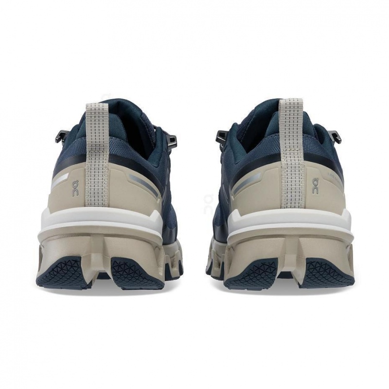 Navy On Cloudwander Waterproof Women's Hiking Shoes | USA_ON9126