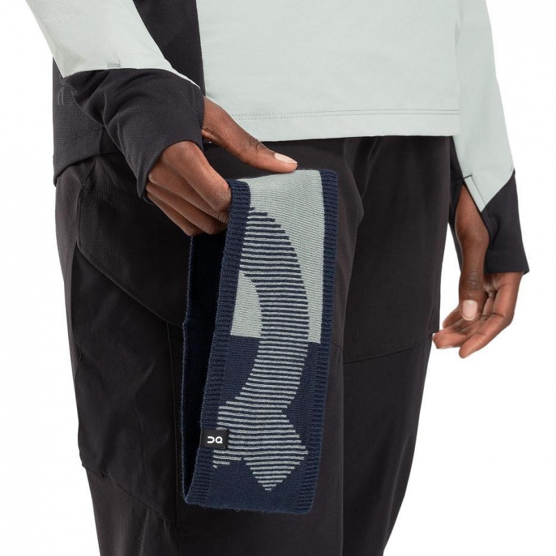 Navy On Explorer Merino Men's Headband | USA_ON8041