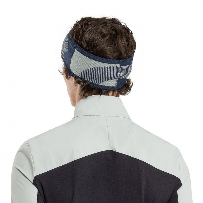 Navy On Explorer Merino Men's Headband | USA_ON8041