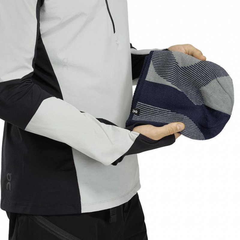 Navy On Explorer Merino Women's Beanie | USA_ON8007
