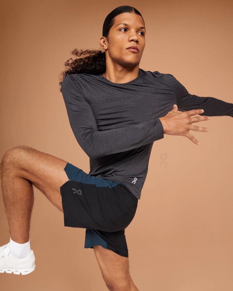 Navy On Lightweight Men's Shorts | USA_ON8230