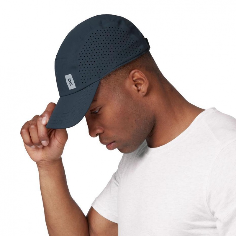 Navy On Lightweight Women's Caps | USA_ON9011