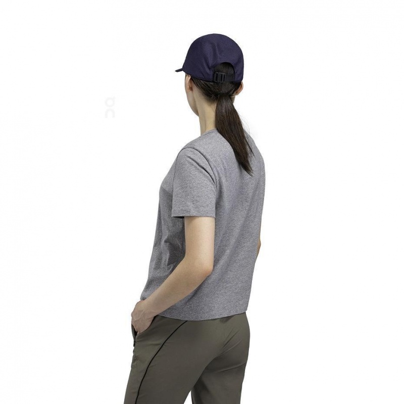 Navy On Moulded Women's Caps | USA_ON8466