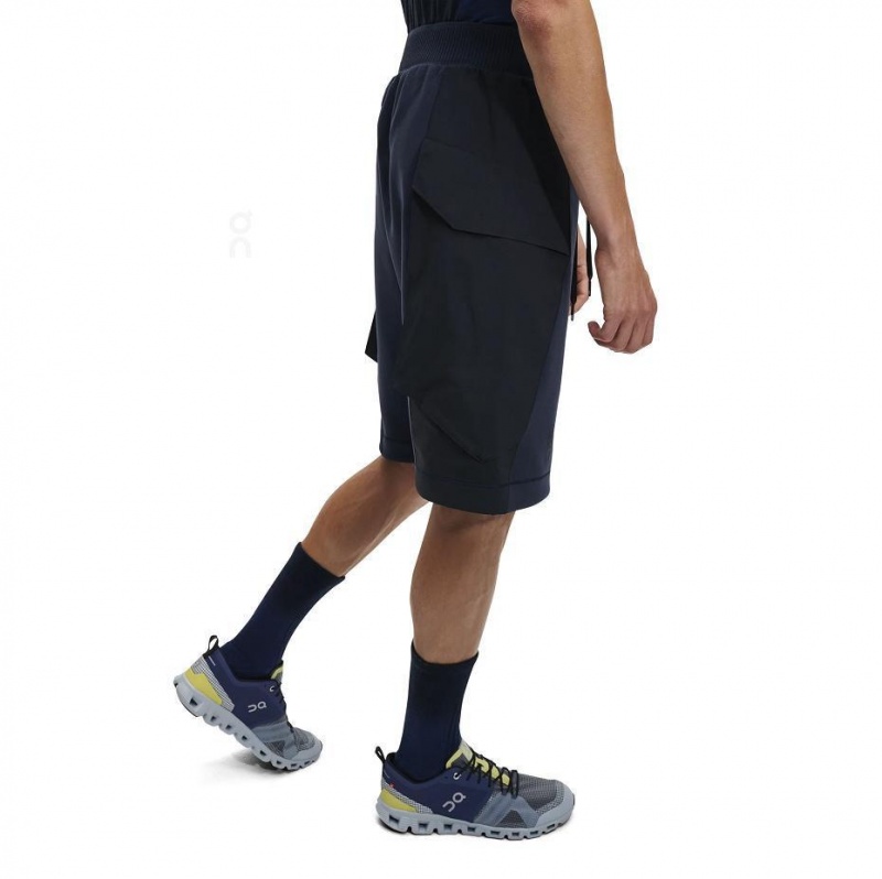 Navy On Movement Men's Shorts | USA_ON8628