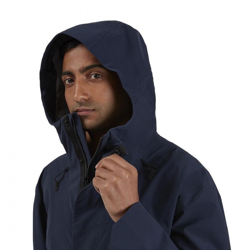 Navy On Parka Men's Jackets | USA_ON8592