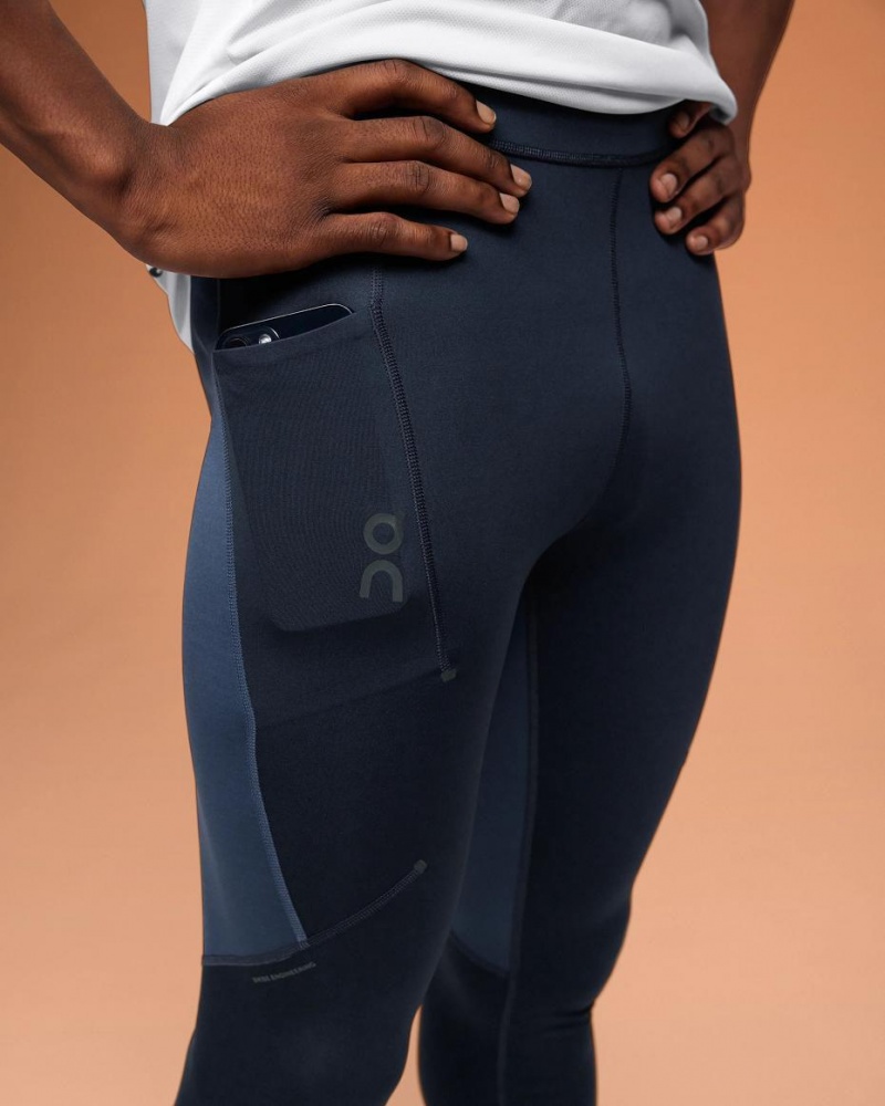 Navy On Performance Men's Tights | USA_ON8771