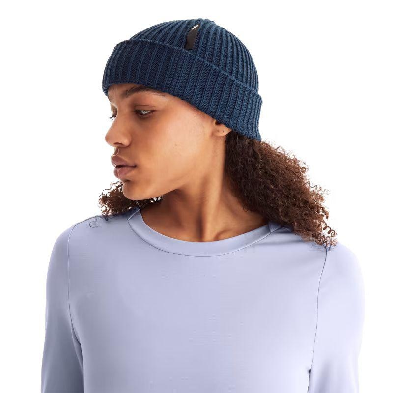 Navy On Studio Men's Beanie | USA_ON9057