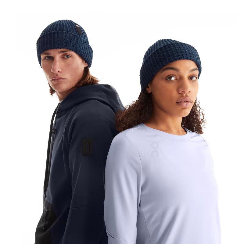 Navy On Studio Men\'s Beanie | USA_ON9057