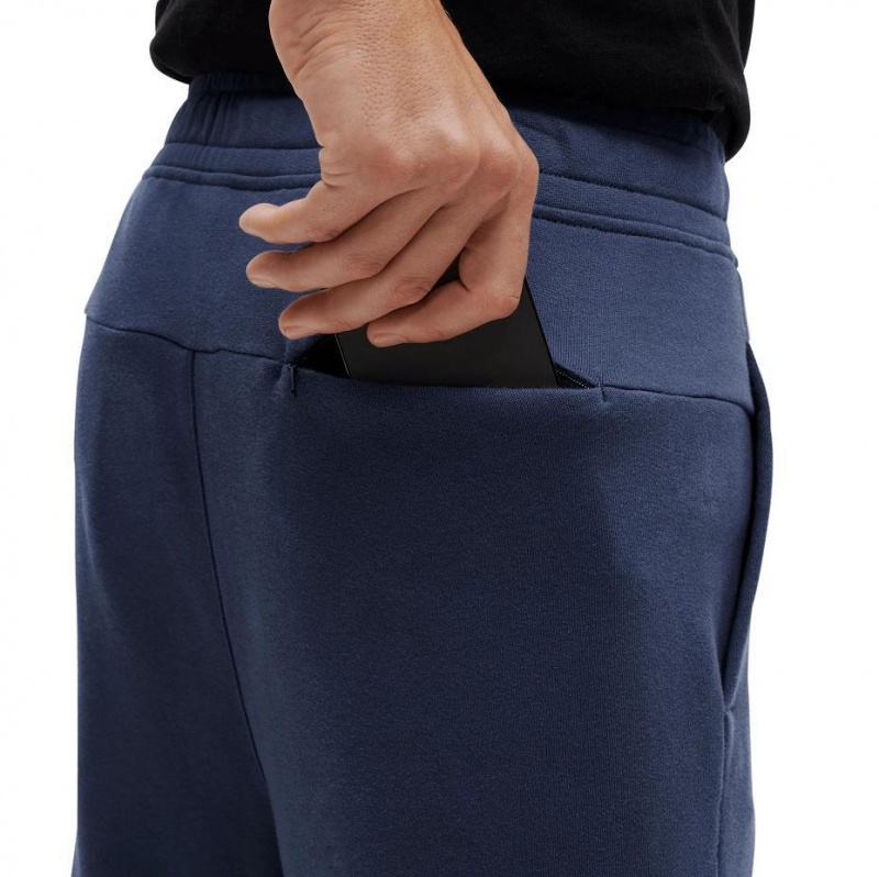 Navy On Sweat Men's Shorts | USA_ON8636