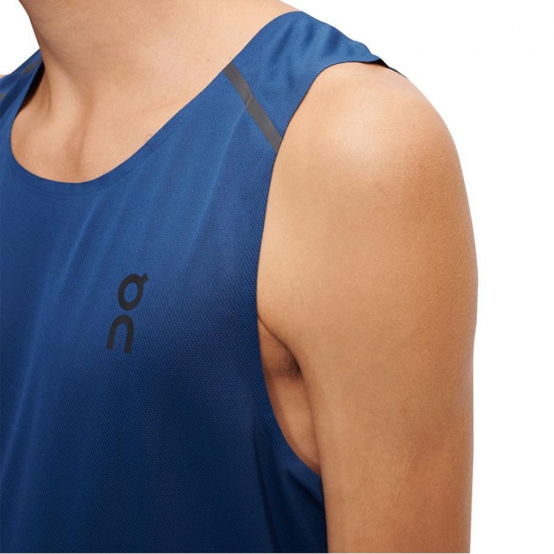 Navy On Tank-T Men's Tank | USA_ON9040
