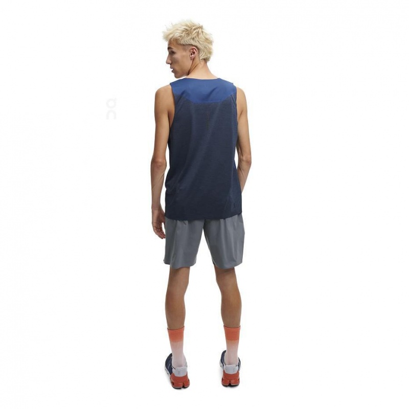 Navy On Tank-T Men's Tank | USA_ON9040