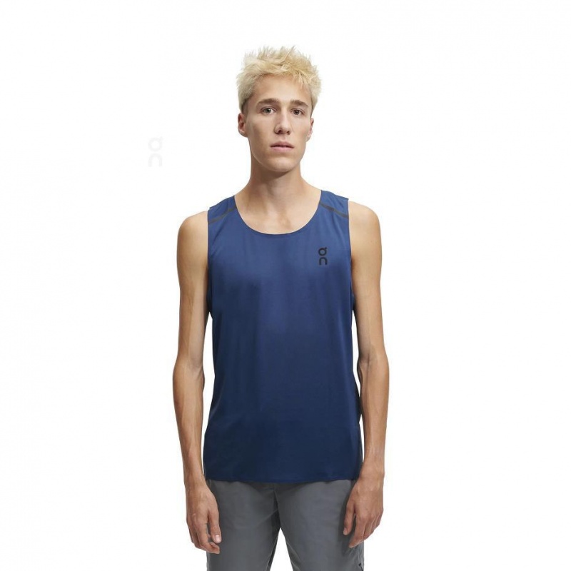 Navy On Tank-T Men\'s Tank | USA_ON9040