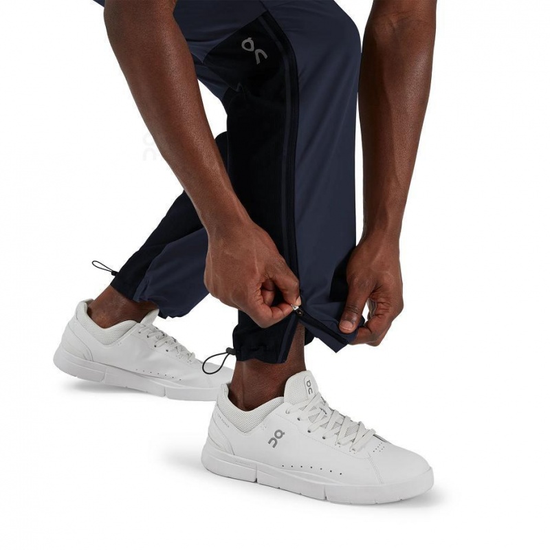 Navy On Track Men's Pants | USA_ON8570