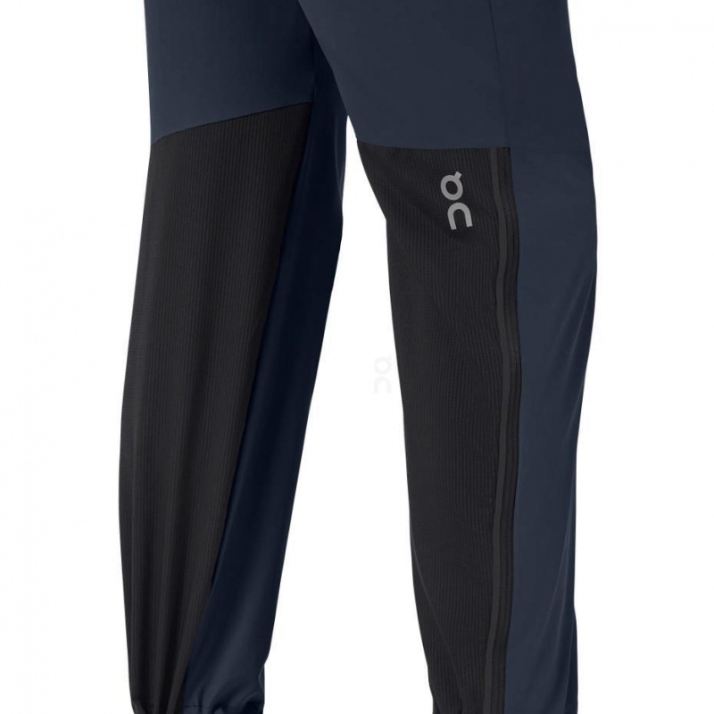 Navy On Track Men's Pants | USA_ON8570