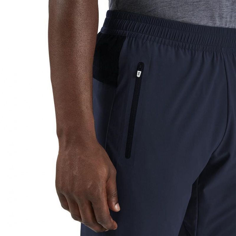 Navy On Track Men's Pants | USA_ON8570