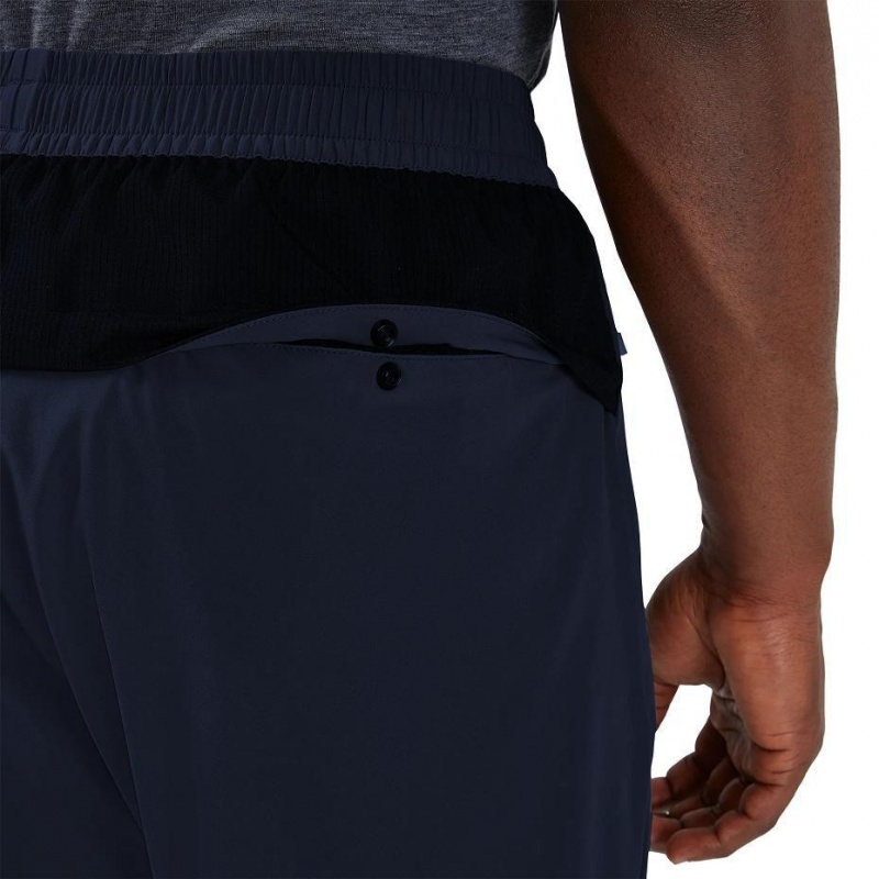Navy On Track Men's Pants | USA_ON8570