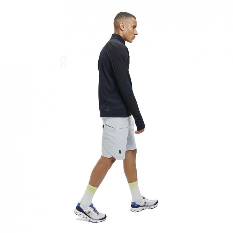 Navy On Trail Breaker Men's T-shirts | USA_ON8995
