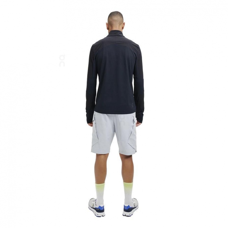 Navy On Trail Breaker Men's T-shirts | USA_ON8995