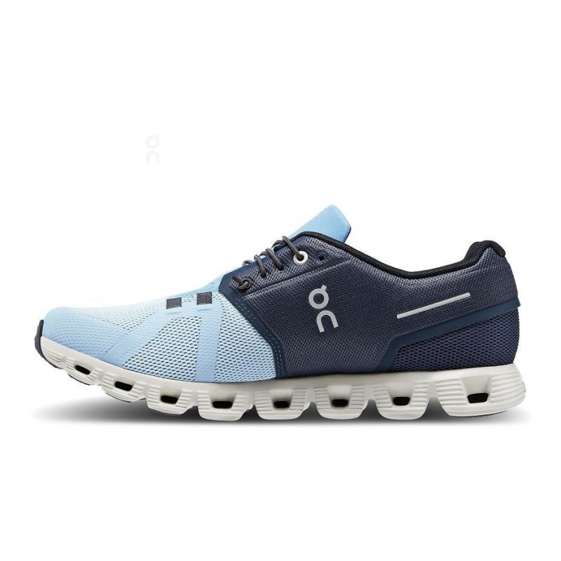 Navy / Blue On Cloud 5 Men's Sneakers | USA_ON8896