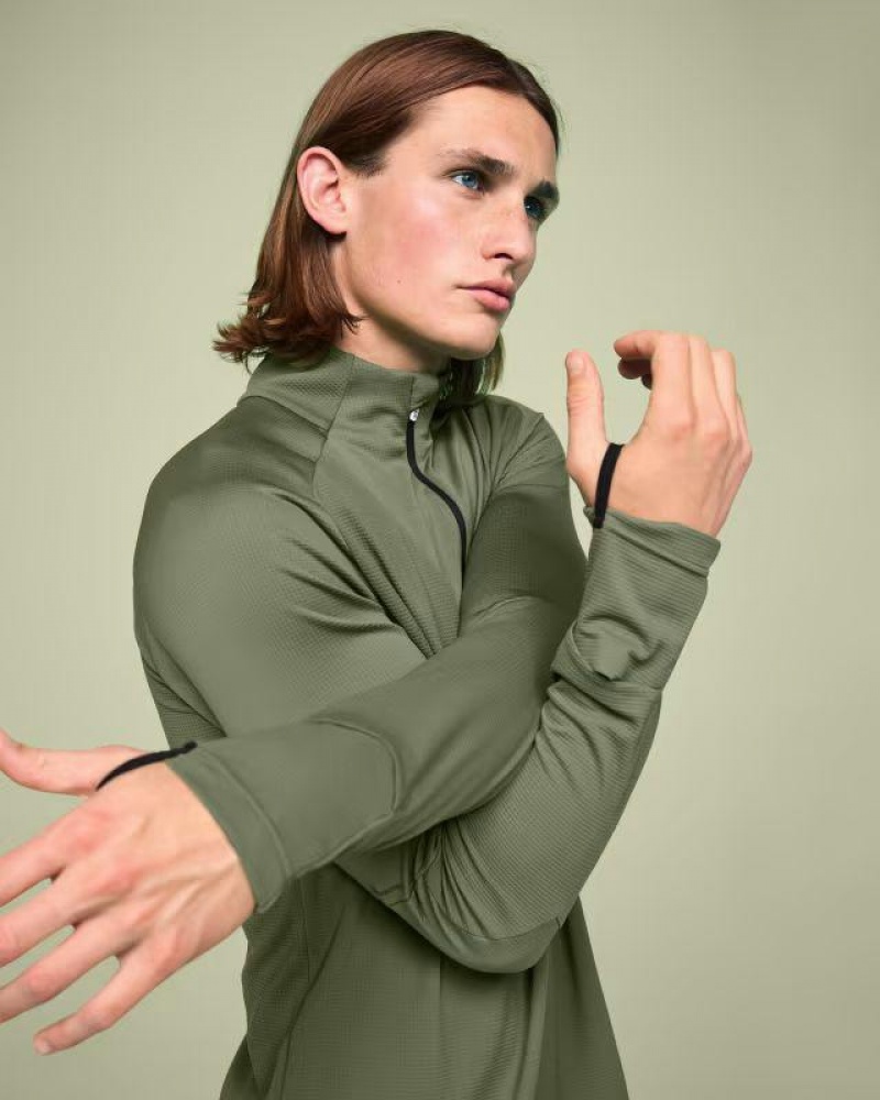 Olive On Climate Men's T-shirts | USA_ON8790