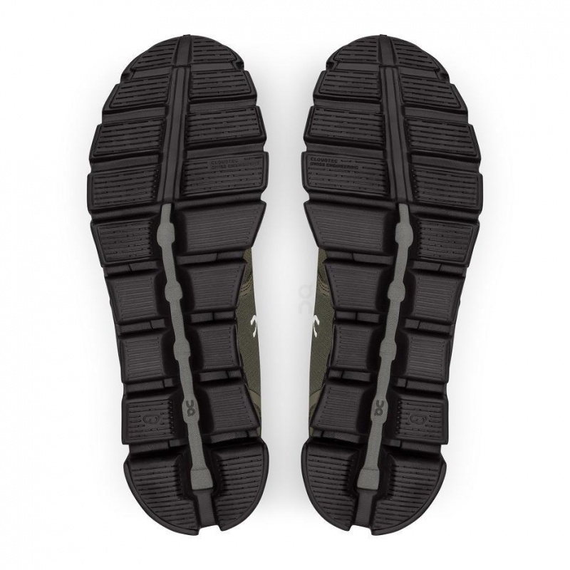 Olive On Cloud 5 Waterproof Men's Sneakers | USA_ON8293