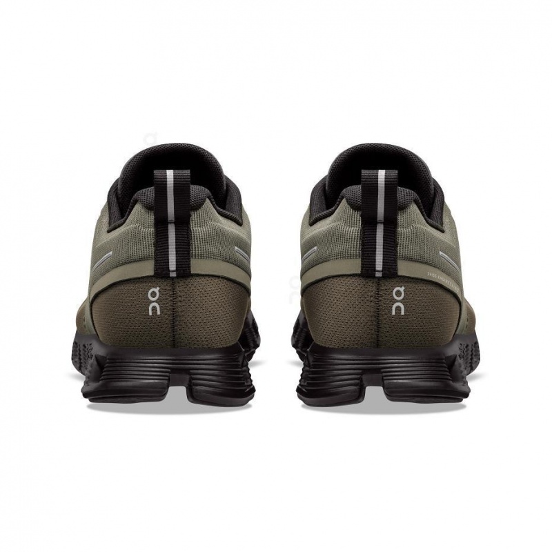 Olive On Cloud 5 Waterproof Women's Sneakers | USA_ON8406