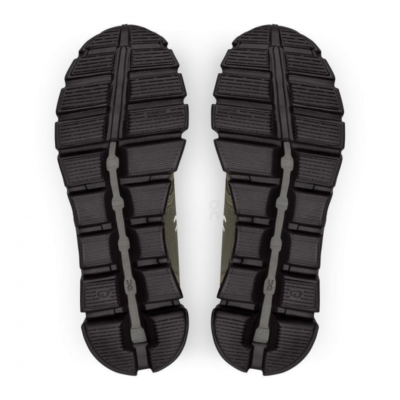 Olive On Cloud 5 Waterproof Women's Sneakers | USA_ON8406