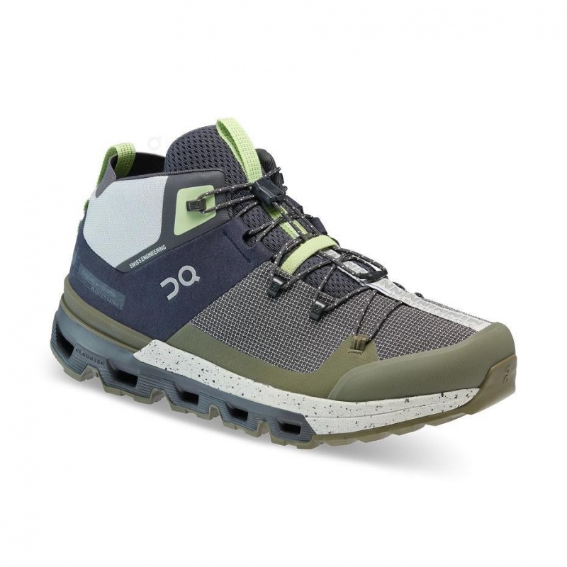 Olive On Cloudtrax Men's Hiking Boots | USA_ON8737