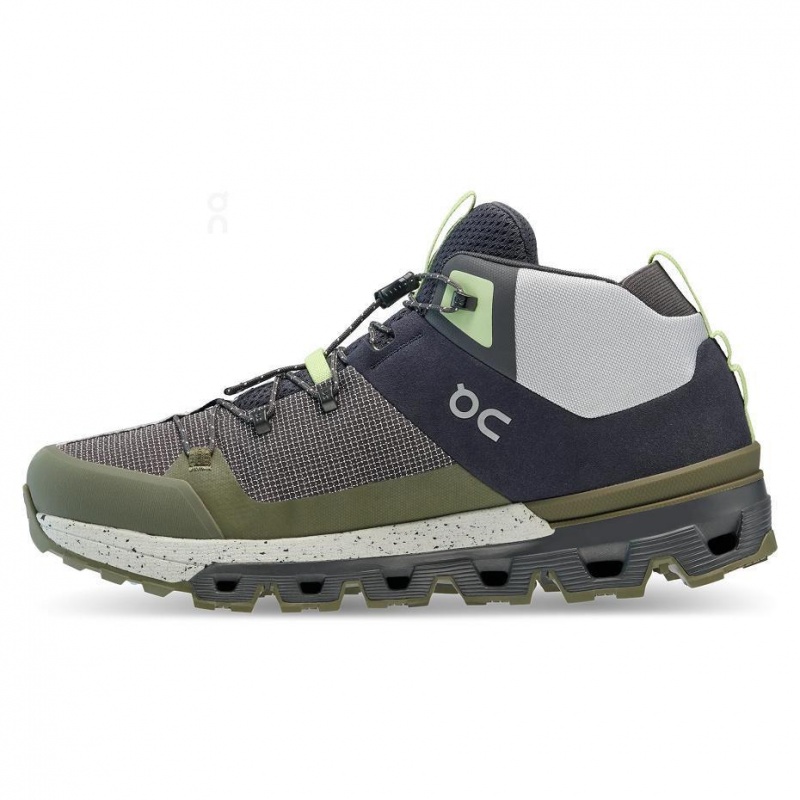 Olive On Cloudtrax Men's Hiking Boots | USA_ON8737