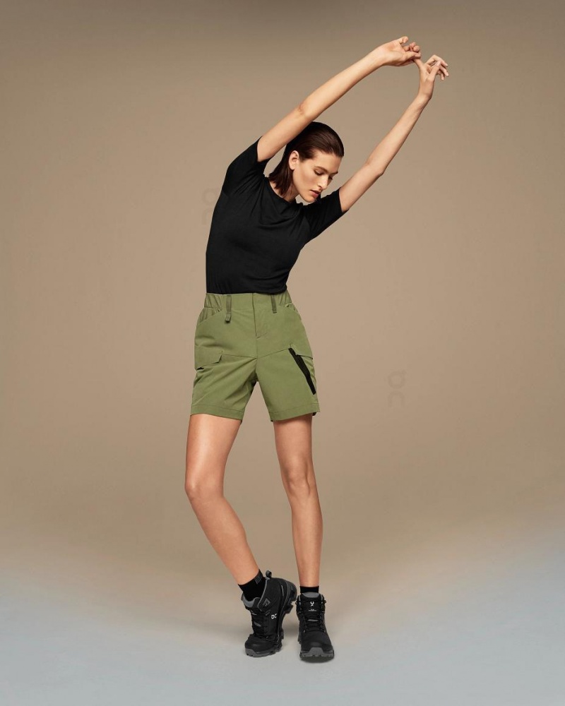 Olive On Explorer Women's Shorts | USA_ON8119