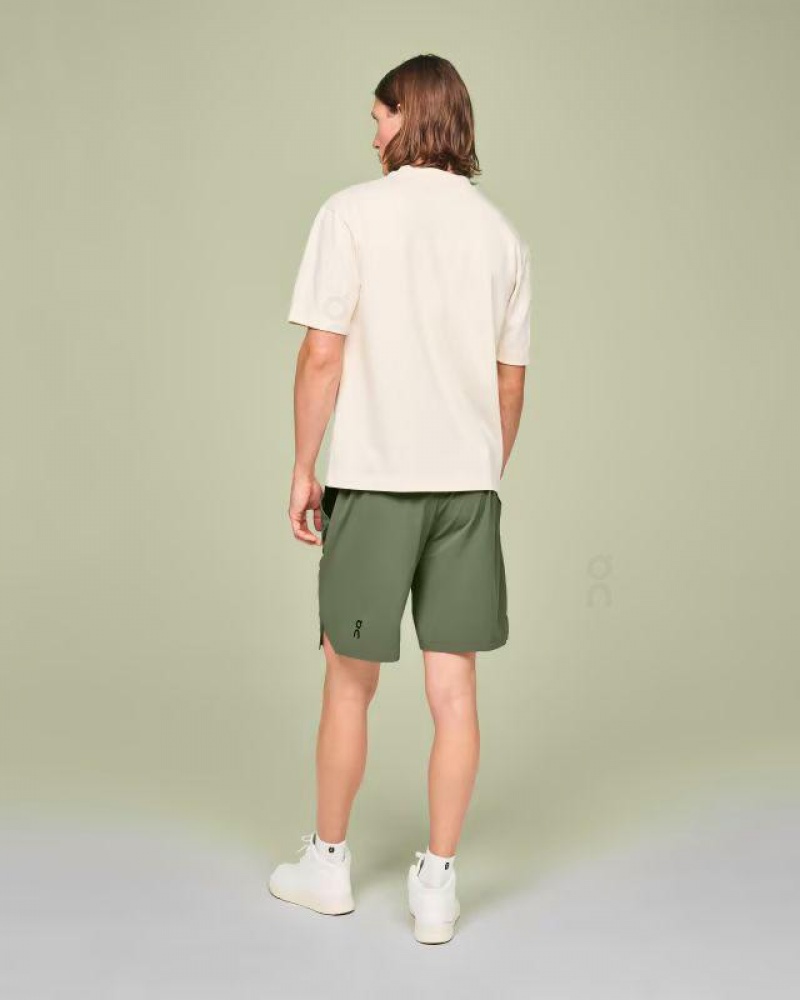 Olive On Focus Men's Shorts | USA_ON8173