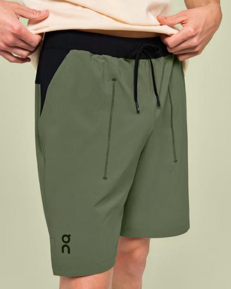 Olive On Focus Men's Shorts | USA_ON8173