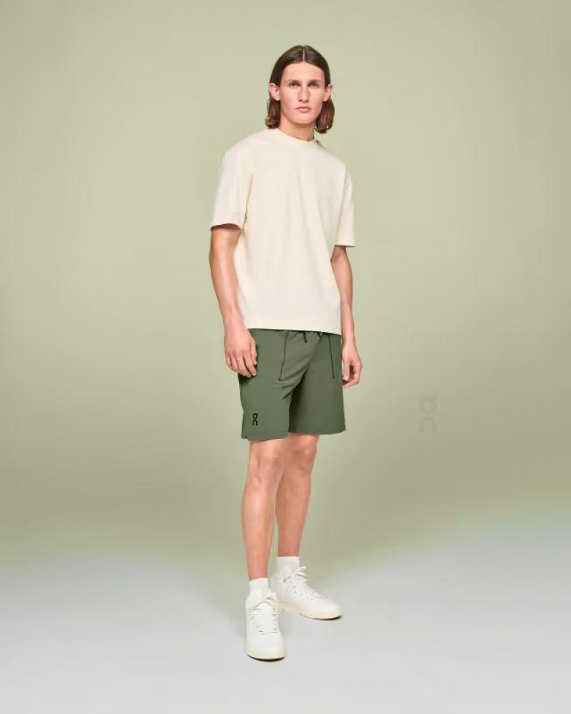 Olive On Focus Men's Shorts | USA_ON8173