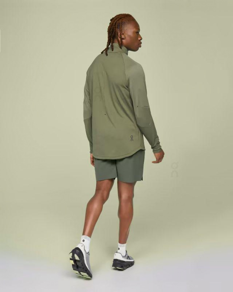 Olive On Hybrid Men's Shorts | USA_ON8991
