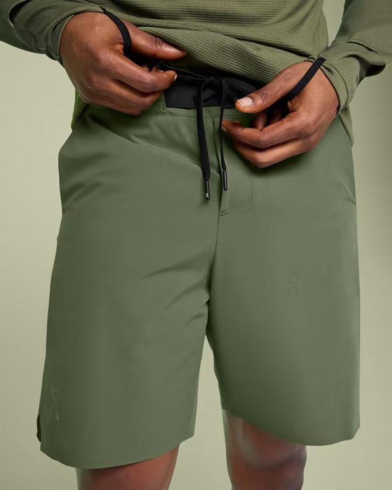 Olive On Hybrid Men's Shorts | USA_ON8991