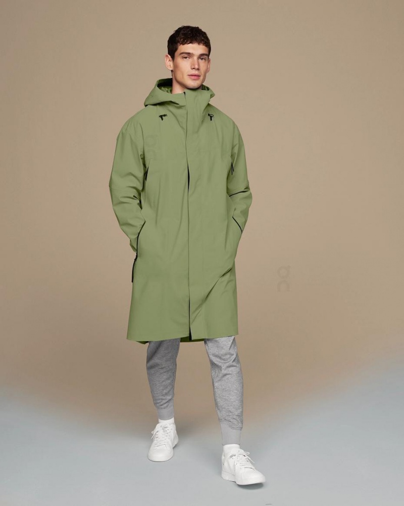 Olive On Parka Men's Jackets | USA_ON8328