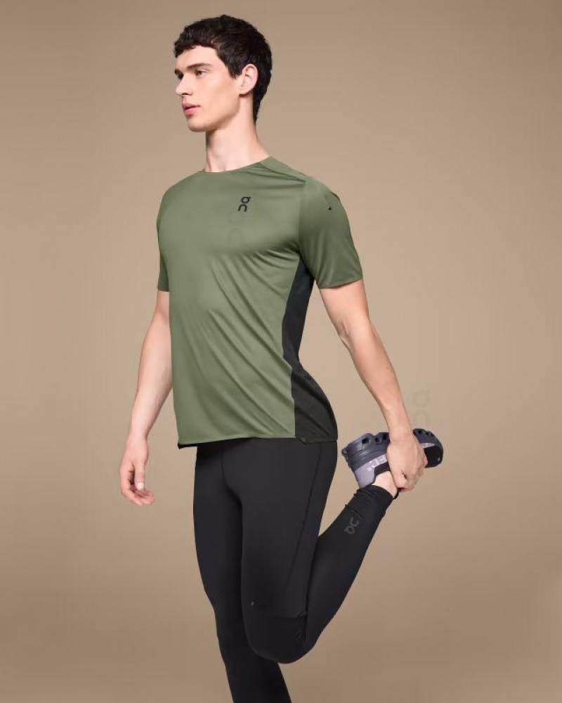 Olive On Performance-T Men's T-shirts | USA_ON8560