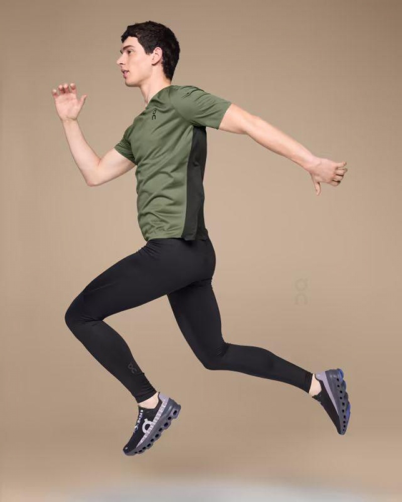 Olive On Performance-T Men's T-shirts | USA_ON8560