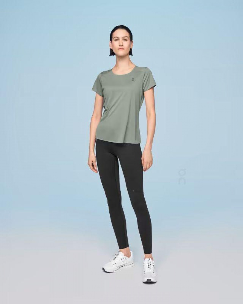 Olive On Performance-T Women\'s T-shirts | USA_ON9018