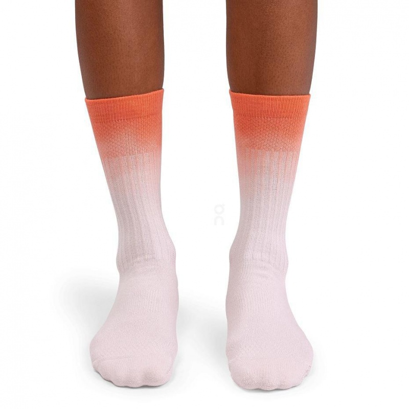 Orange On All-Day Women's Socks | USA_ON8916