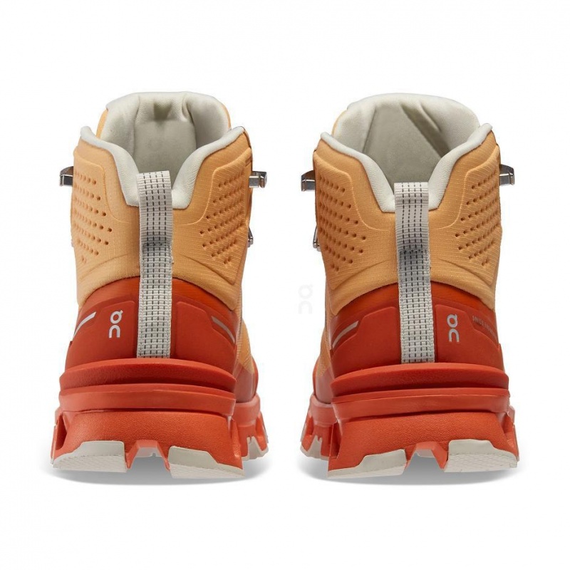 Orange On Cloudrock 2 Waterproof Women's Hiking Boots | USA_ON1185