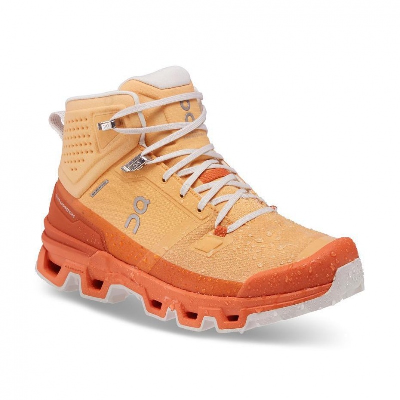 Orange On Cloudrock 2 Waterproof Women's Hiking Boots | USA_ON1185