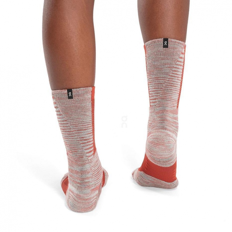 Orange On Explorer Merino Men's Socks | USA_ON8085