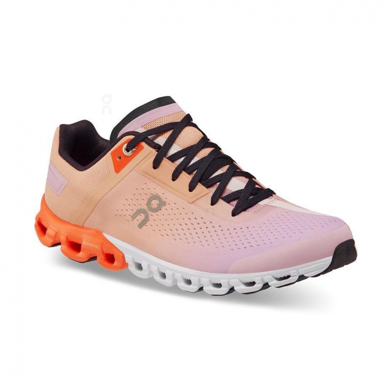 Orange / Purple On Cloudflow Women's Road Running Shoes | USA_ON1186